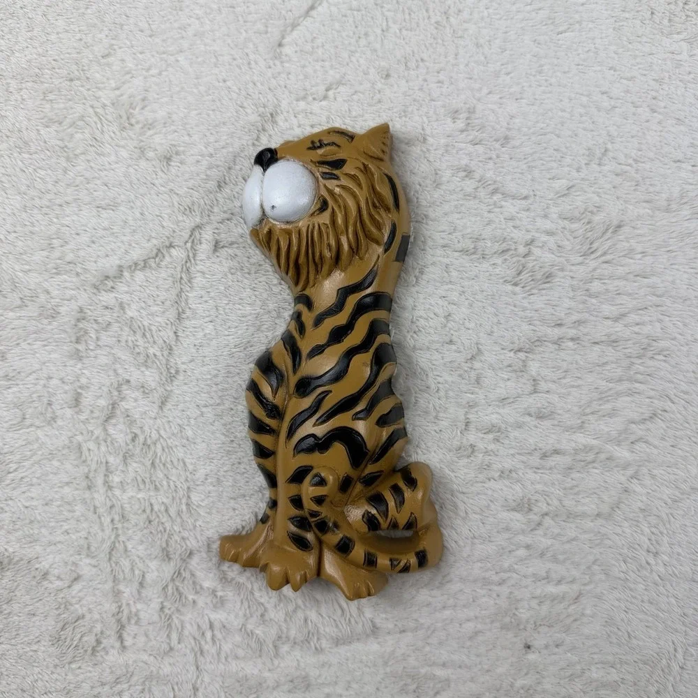 Vintage Burwood‎ Products Co Jungle Safari Animal Wall Art Lot- 90's Boho